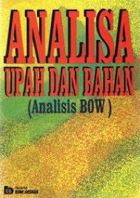 Image of Analisa upah dan bahan