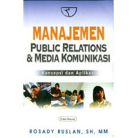 Image of Manajemen public relations &  media komunikasi