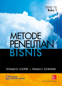 Image of Metode penelitian bisnis buku 1 Ed.12