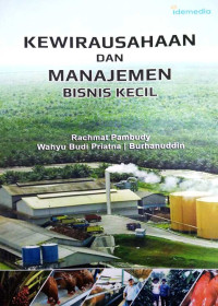 Image of Kewirausahaan dan manajemen bisnis kecil