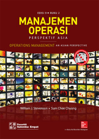 Manajemen operasi : perspektif asia = operations management an asian perspective buku 2 (edisi 9)